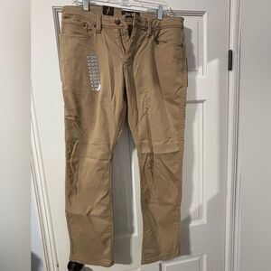 DU/ER Men’s No Sweat N2X Relaxed Taper Pants, MFNR1002, Desert Khaki, 33x30